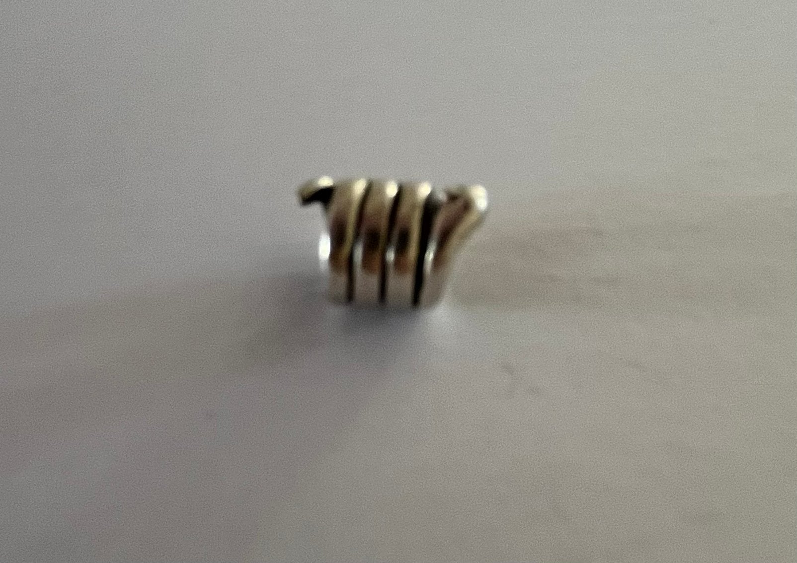 Pandora bedel, Ophalen of Verzenden, Gebruikt, Zilver, Pandora