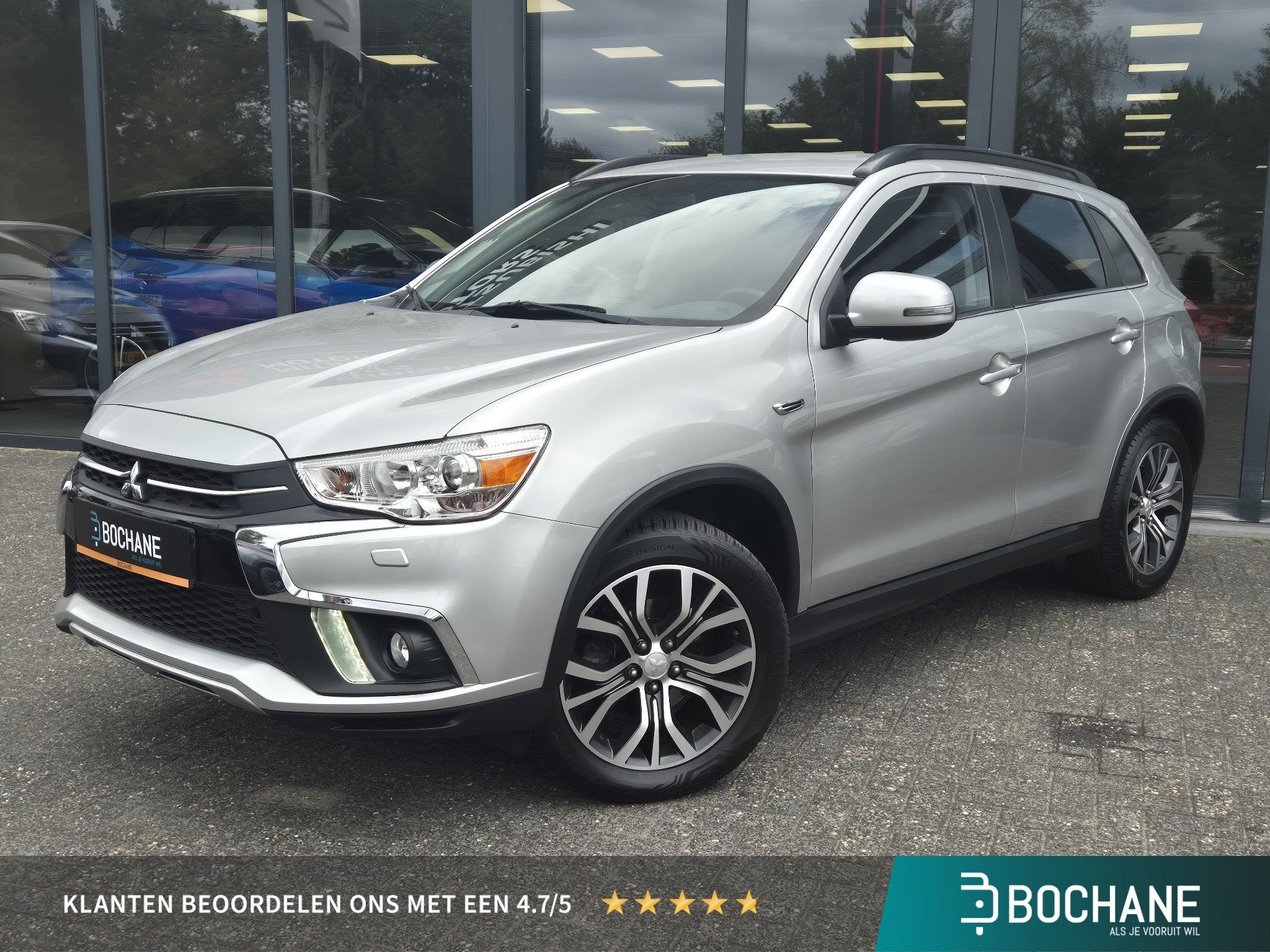 Mitsubishi ASX 1.6 Cleartec Connect Pro | Dealeronderhouden, Auto's, Voorwielaandrijving, Stof, Gebruikt, 4 cilinders