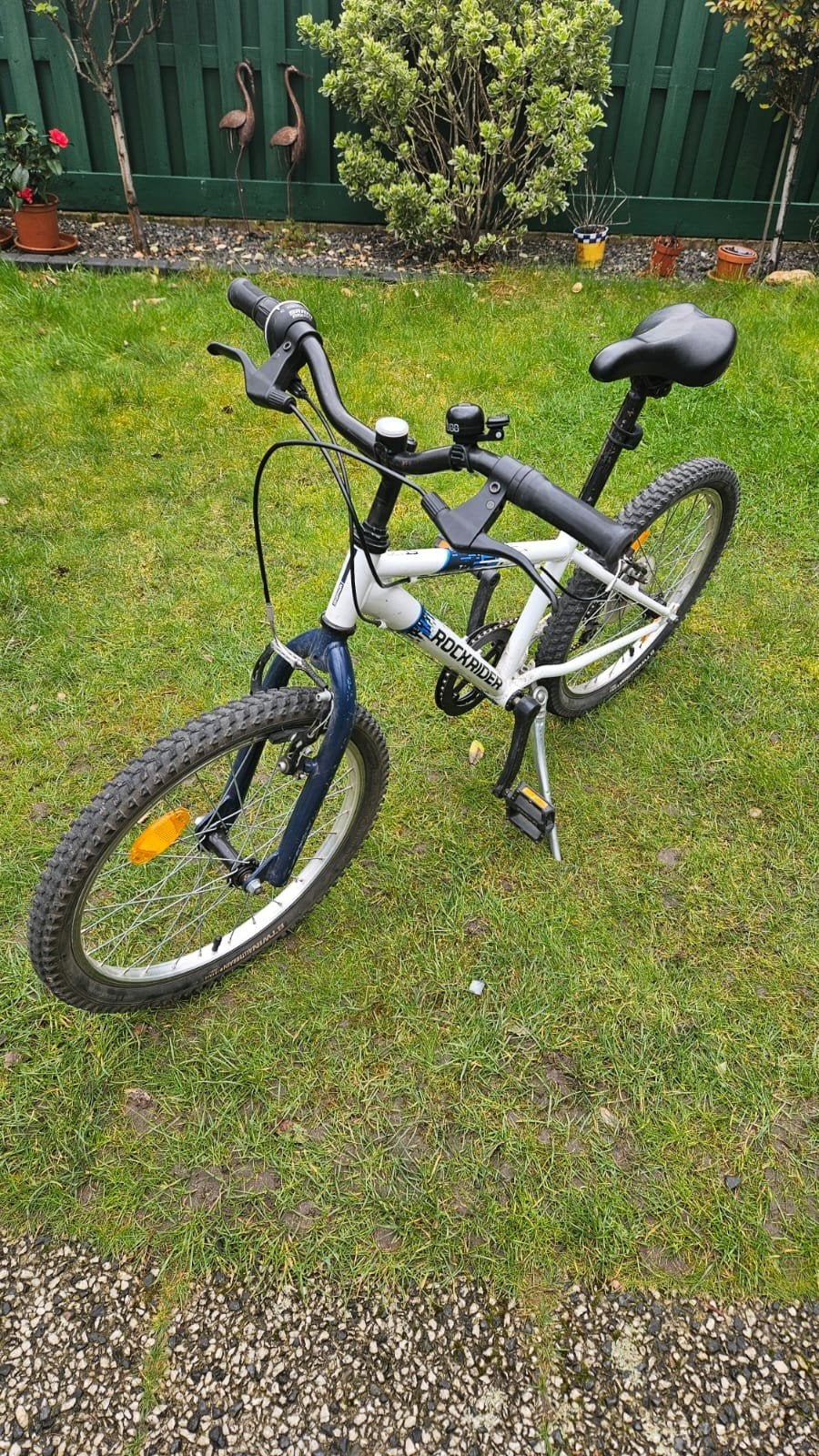 Rockrider ST120 kinderfiets 20in, Fietsen en Brommers, Fietsen | Crossfietsen en BMX, 16 tot 20 inch, Velgrem, V-brakes, Aluminium