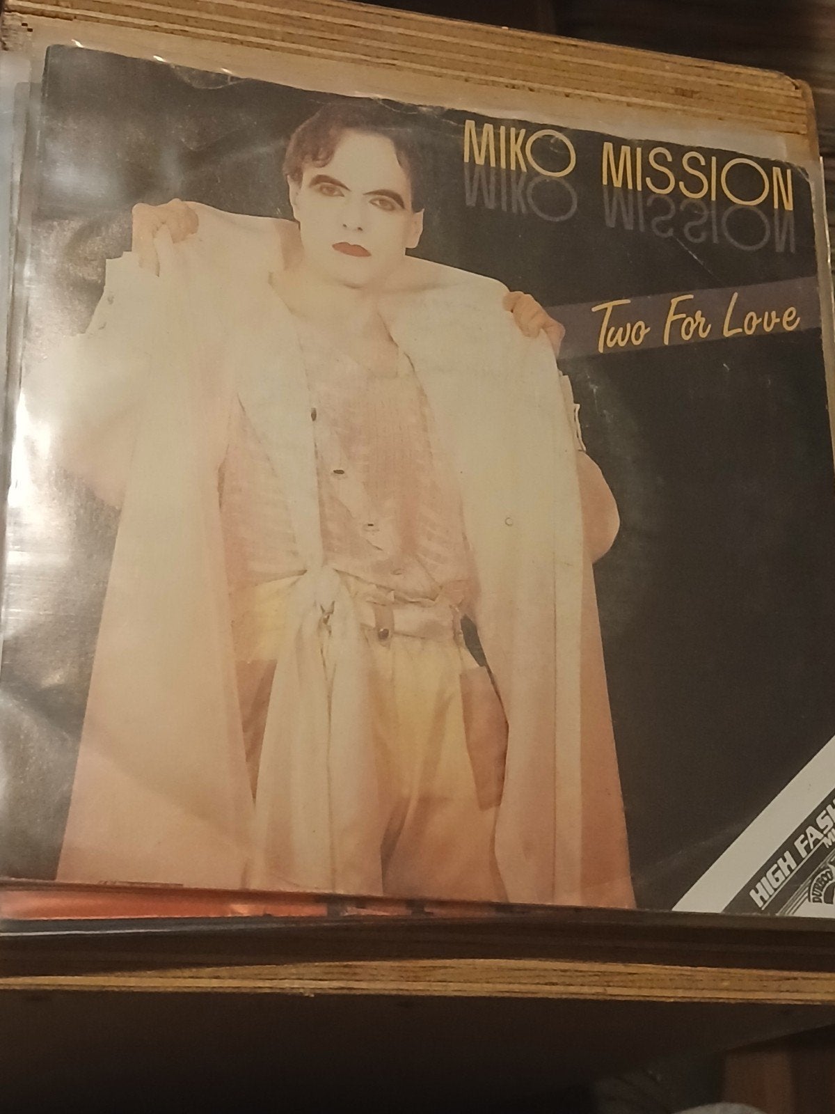 MIKO MISSION two for love ITALO DISCO NL 1985, Ophalen of Verzenden, Zo goed als nieuw