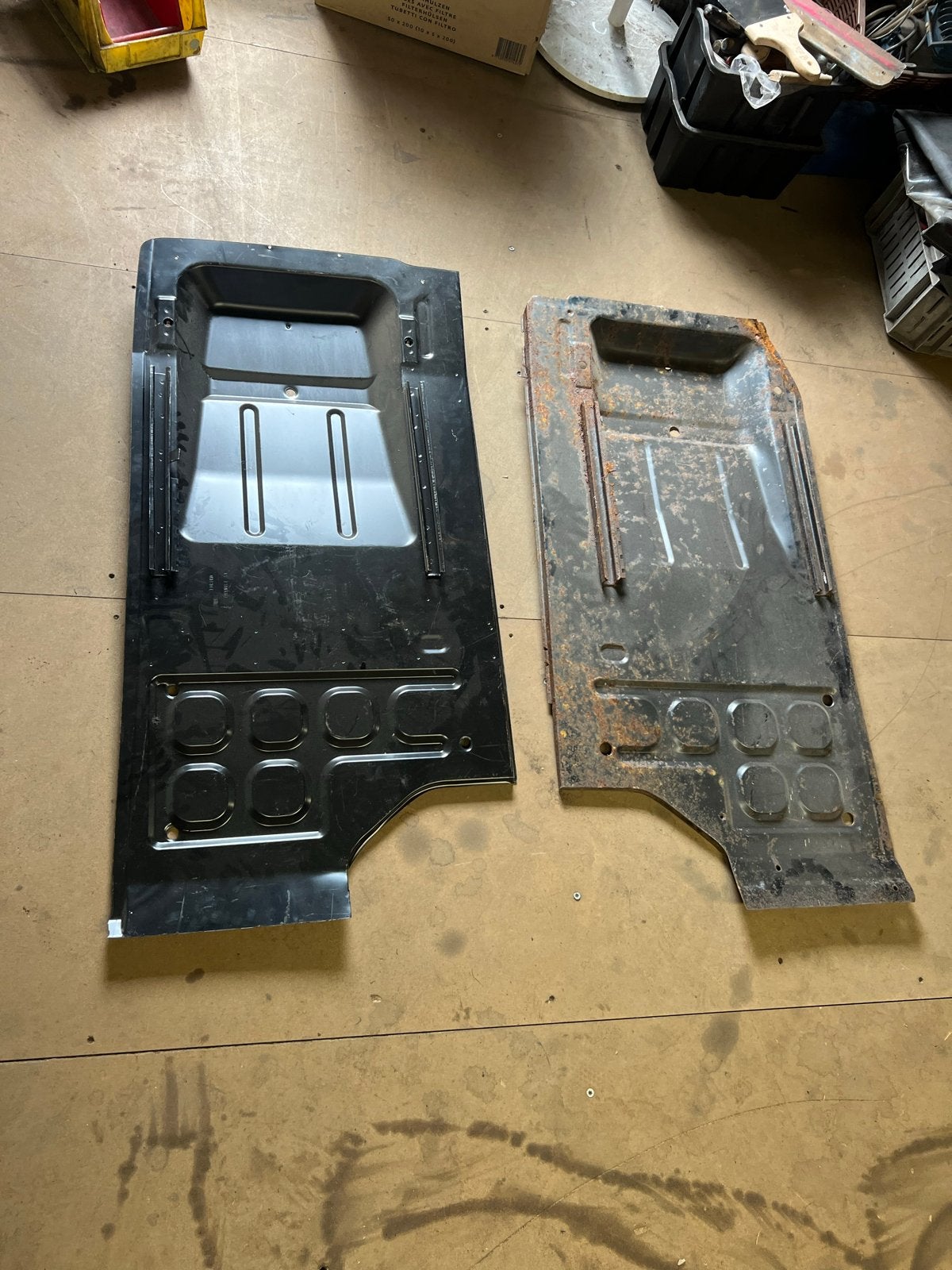 Nieuwe vloerplaten voor Fiat 500 - Set links en rechts, Ophalen, Fiat, Mailenmetfiat@fiatnederland.nl, Post 1