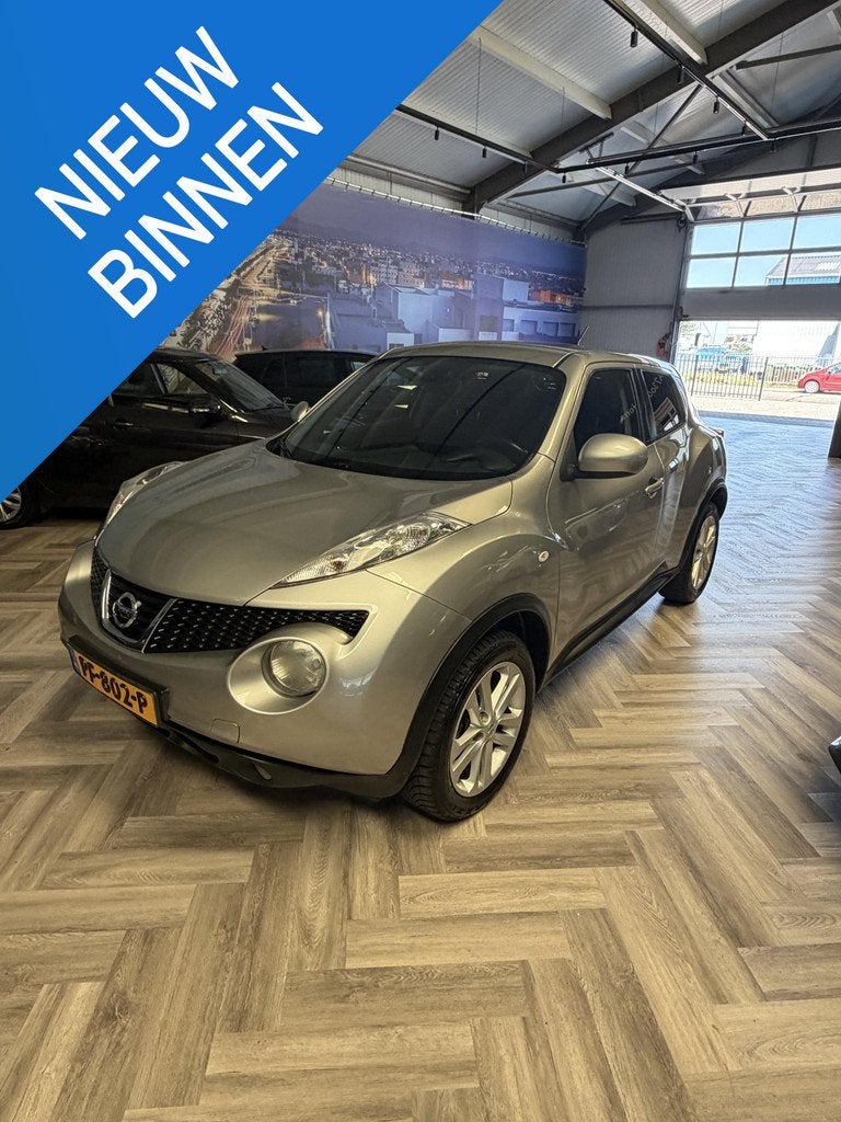 Nissan Juke 1.6 Acenta, Auto's, Euro 5, Stof, 4 cilinders, 49 €/maand