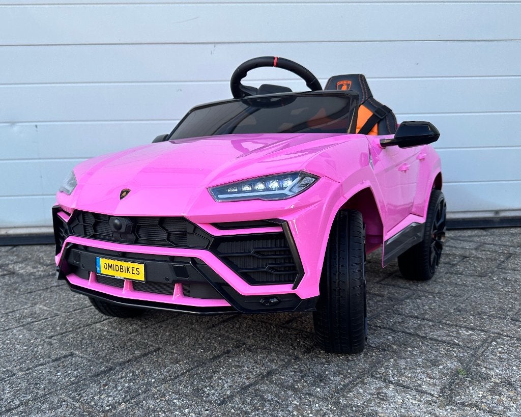 Lamborghini Urus 12v zwart RC - Leer - Rubberbanden - FM, Ophalen of Verzenden, Nieuw, Overige typen