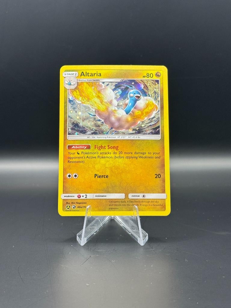 Altaria 	40a/70	Engels	NM | Pokemon, Ophalen of Verzenden, Nieuw, Losse kaart, Foil