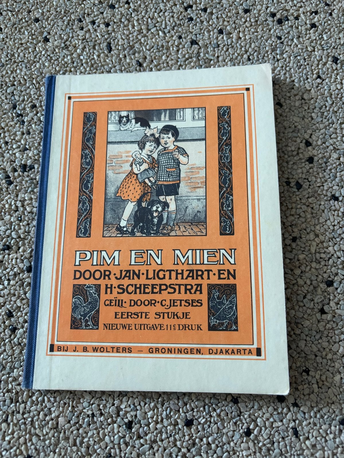 Pim en Mien - Jan Ligthart & H. Scheepstra (1950), Boeken, Ophalen of Verzenden, Gelezen, Fictie algemeen