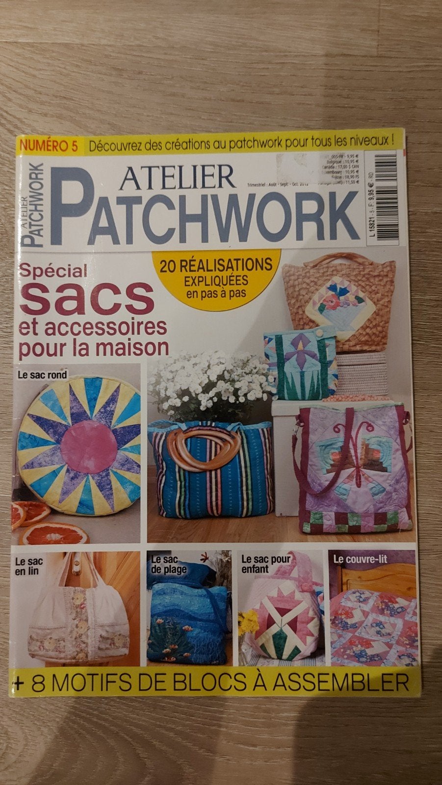 C: Atelier Patchwork Magazine - Speciale Tassen & Accessoire, Ophalen of Verzenden