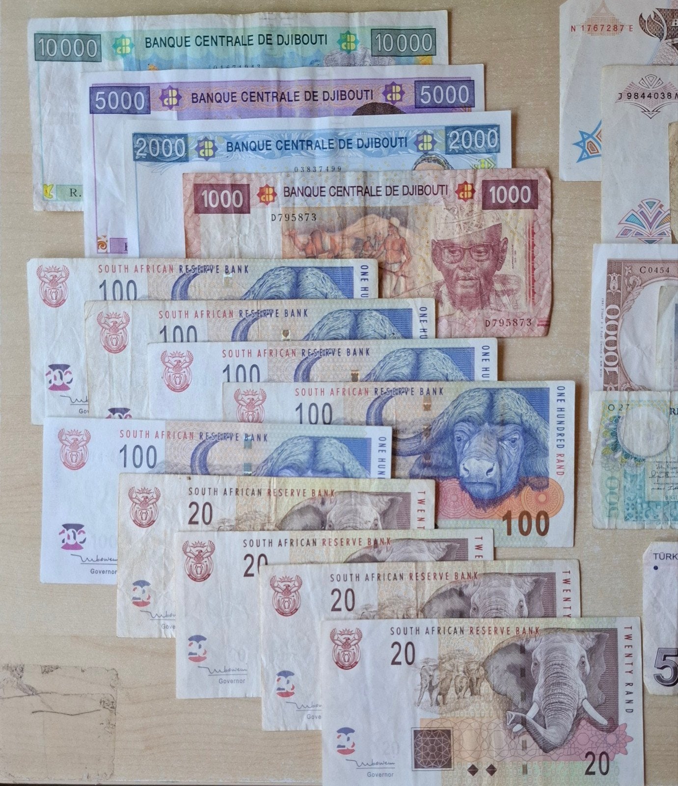 Bankbiljetten uit de gehele wereld, Ophalen of Verzenden