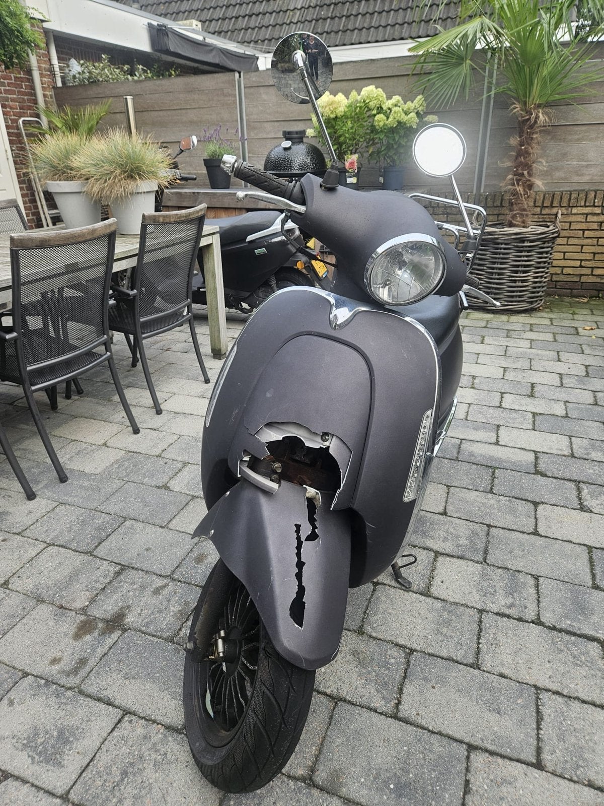BTC Ceo Scooter met kapschade, Ophalen, Gebruikt, Kap, Overige merken