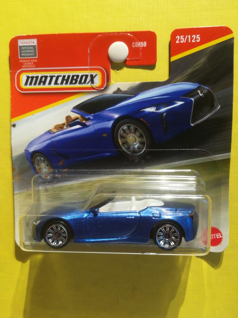 2021 Lexus LC500 Matchbox 25/125 2026, Ophalen of Verzenden, Nieuw, Auto