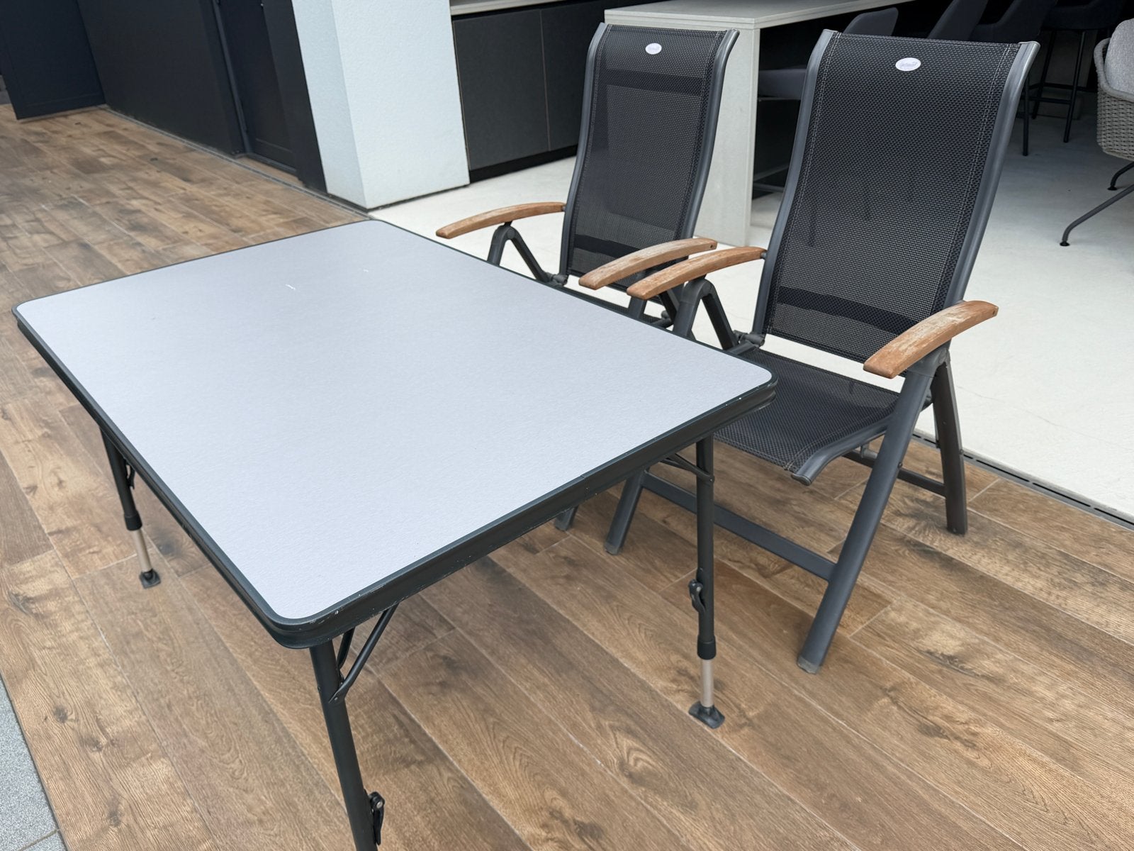 Crespo campingtafel 130x85 - Zo goed als nieuw, Caravans en Kamperen, Kampeermeubelen, Ophalen, Zo goed als nieuw, Campingtafel