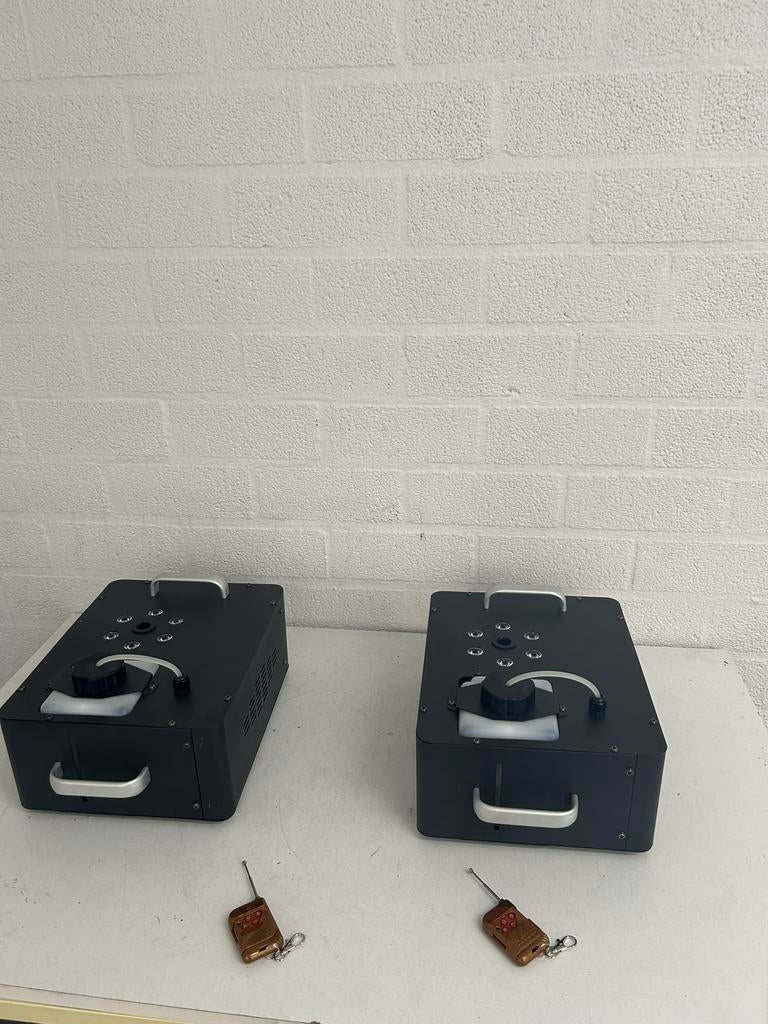 Set fogjet rookmachines, Ophalen of Verzenden, Nieuw, Rookmachine
