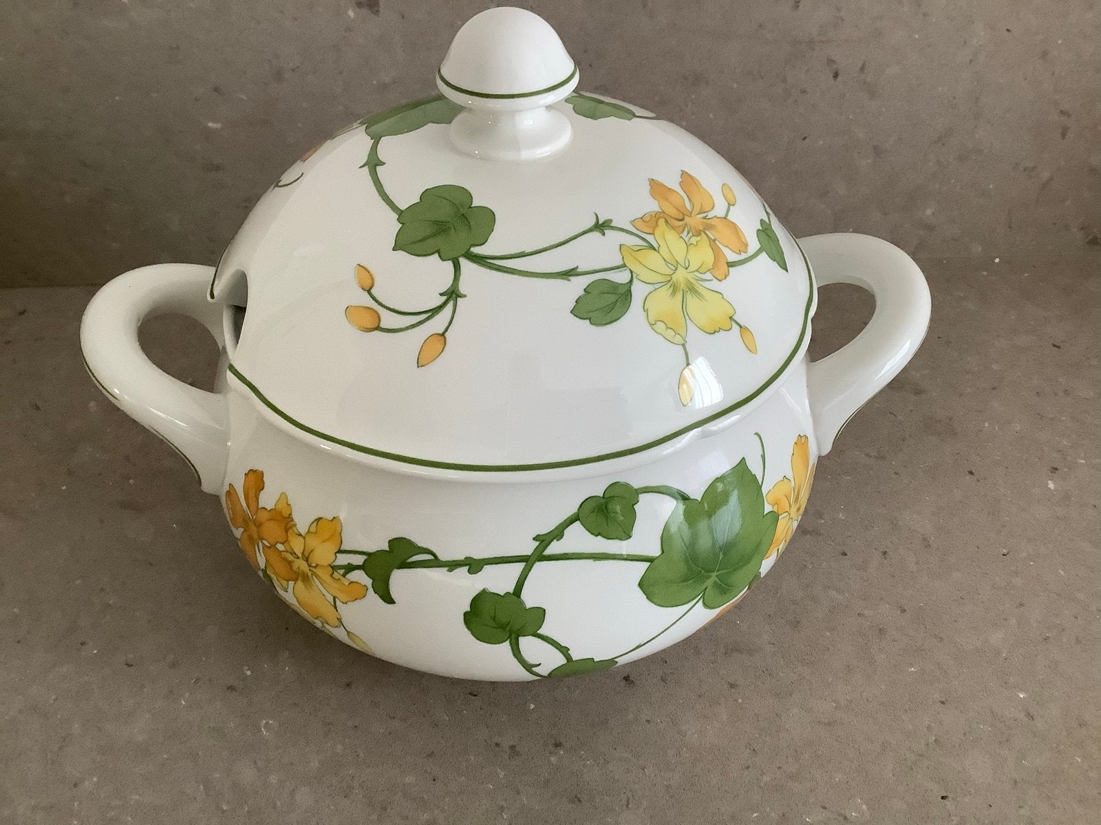 Villeroy & Boch Geranium dekschaal terrine ONGEBRUIKT, Huis en Inrichting, Keuken | Servies, Ophalen, Klassiek, Villeroy & Boch