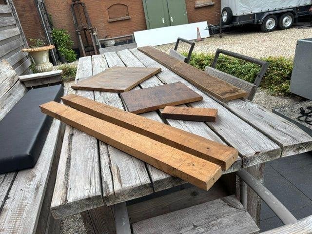 hout reparatie oud teak b.v. boot, Ophalen, Gebruikt, Dekbeslag, Zeilboot of Motorboot