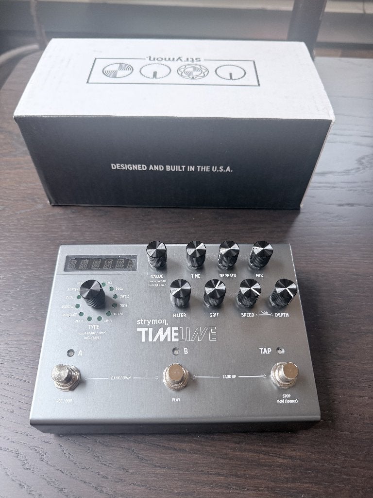 Strymon Timeline – zo goed als nieuw in doos, Ophalen of Verzenden, Zo goed als nieuw