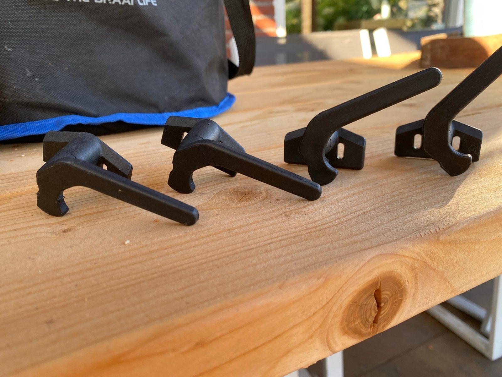 Raamaantrekker 4 stuks, Tuin en Terras, Ophalen, Zo goed als nieuw