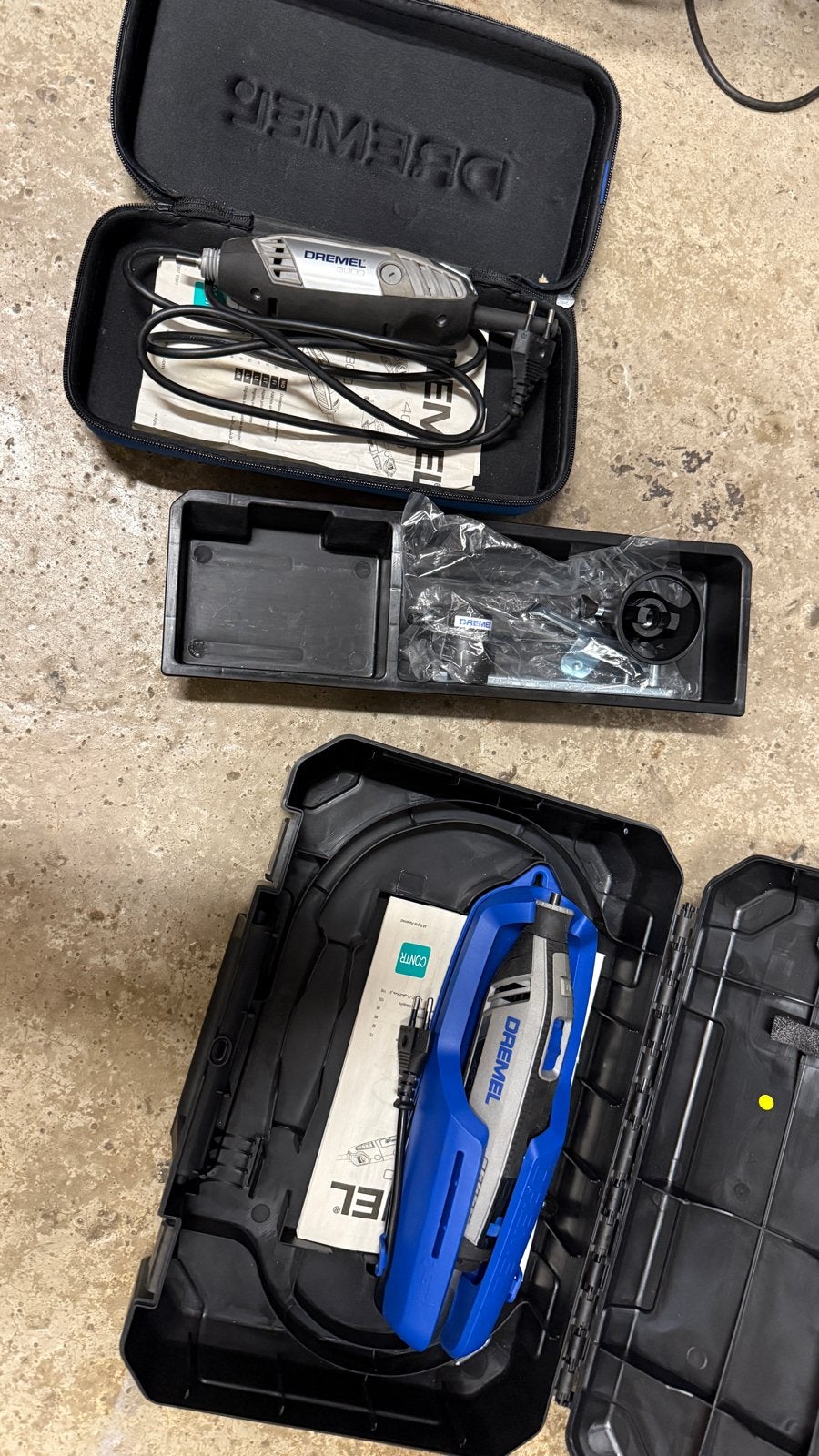 Dremel 3000 en Dremel 4300 Multitools, Ophalen of Verzenden, Gebruikt, Multitool