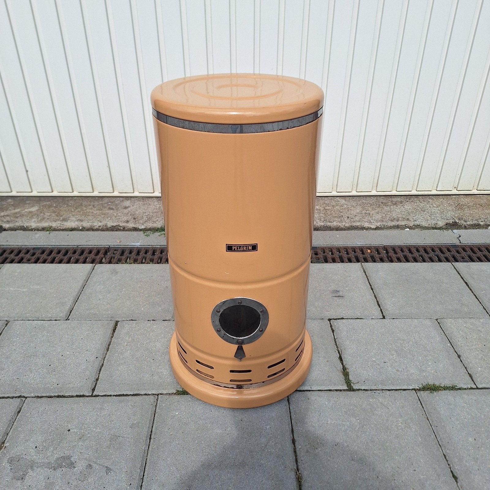te koop vintage Pelgrim Bambino gaskachel, Huis en Inrichting, Kachels, Ophalen, Gebruikt, Gas, Vrijstaand