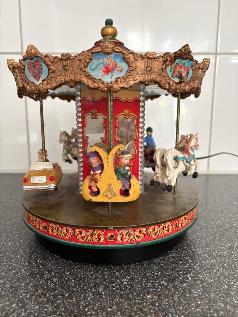 Kerst carrousel, Diversen, Ophalen of Verzenden, Zo goed als nieuw