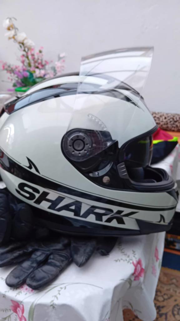 Shark S900 integraalhelm met extra's, Ophalen of Verzenden, Tweedehands, Integraalhelm, Shark
