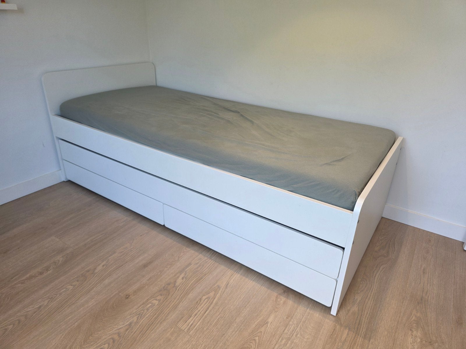 ZGAN bed Slakt Ikea 75 euro, Ophalen, Zo goed als nieuw, Tweepersoons