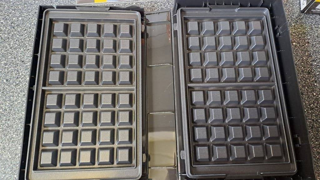Tefal snack collection wafelijzer platen Belgische wafels, Onbekend, Ophalen of Verzenden, Zo goed als nieuw, Onbekend