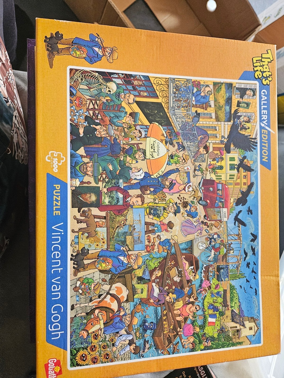 That's Life Gallery Edition Vincent van Gogh Puzzel, Ophalen of Verzenden, 500 t/m 1500 stukjes, Gebruikt, Legpuzzel