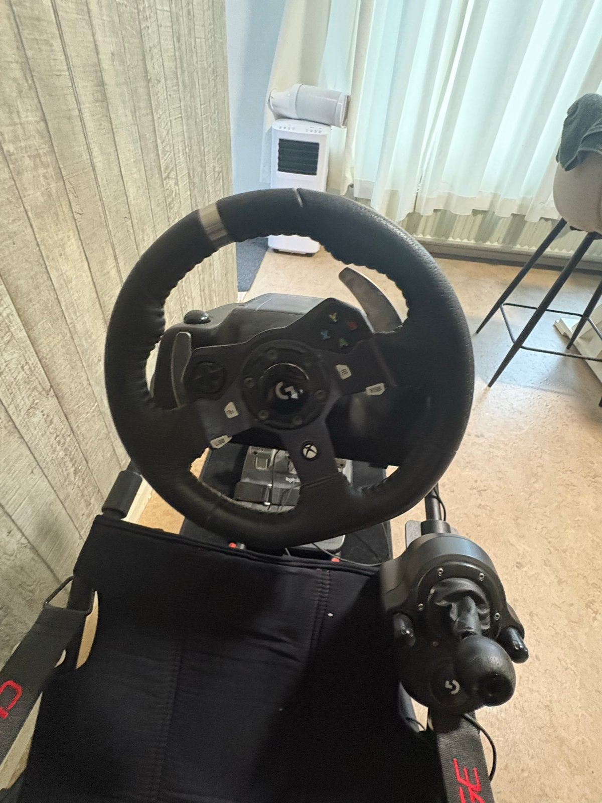 Logitech G920 racestuur, shifter & Playseat Challenge, Spelcomputers en Games, Ophalen of Verzenden, Zo goed als nieuw