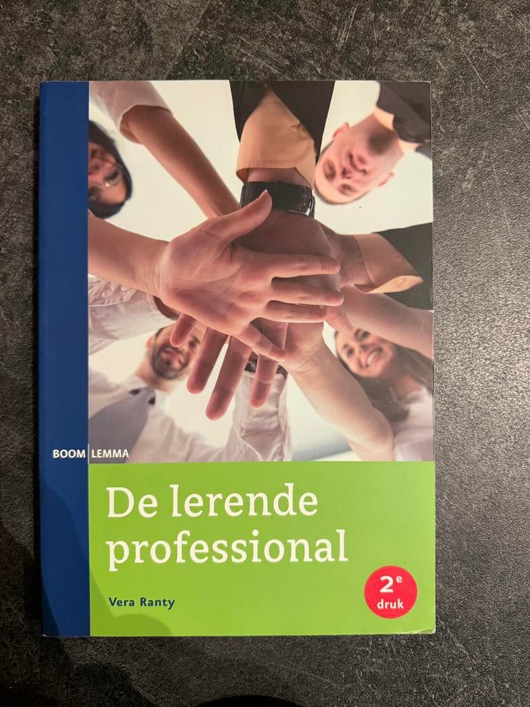 De lerende professional 9789462364004, Boeken, Studieboeken en Cursussen, Ophalen of Verzenden, Beta, Zo goed als nieuw, HBO