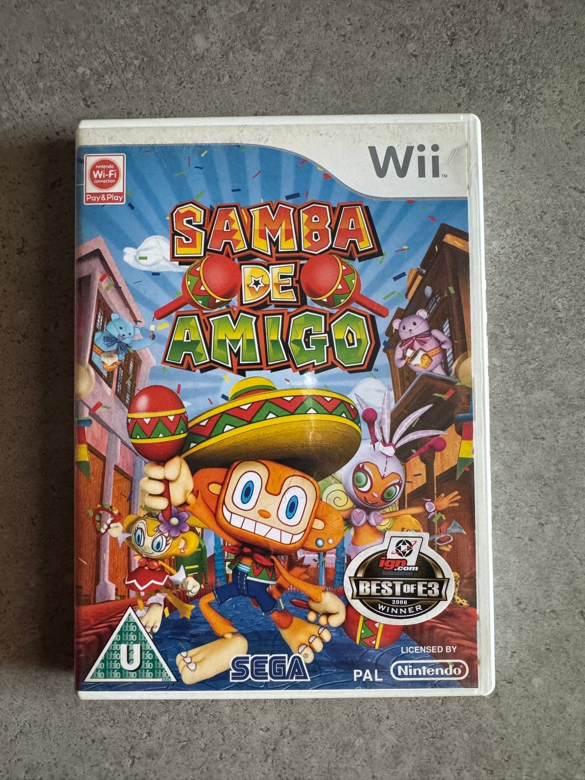 Samba de Amigo Wii - Muziekspel voor de hele familie!, Muziek, Eén computer, Ophalen of Verzenden, Zo goed als nieuw