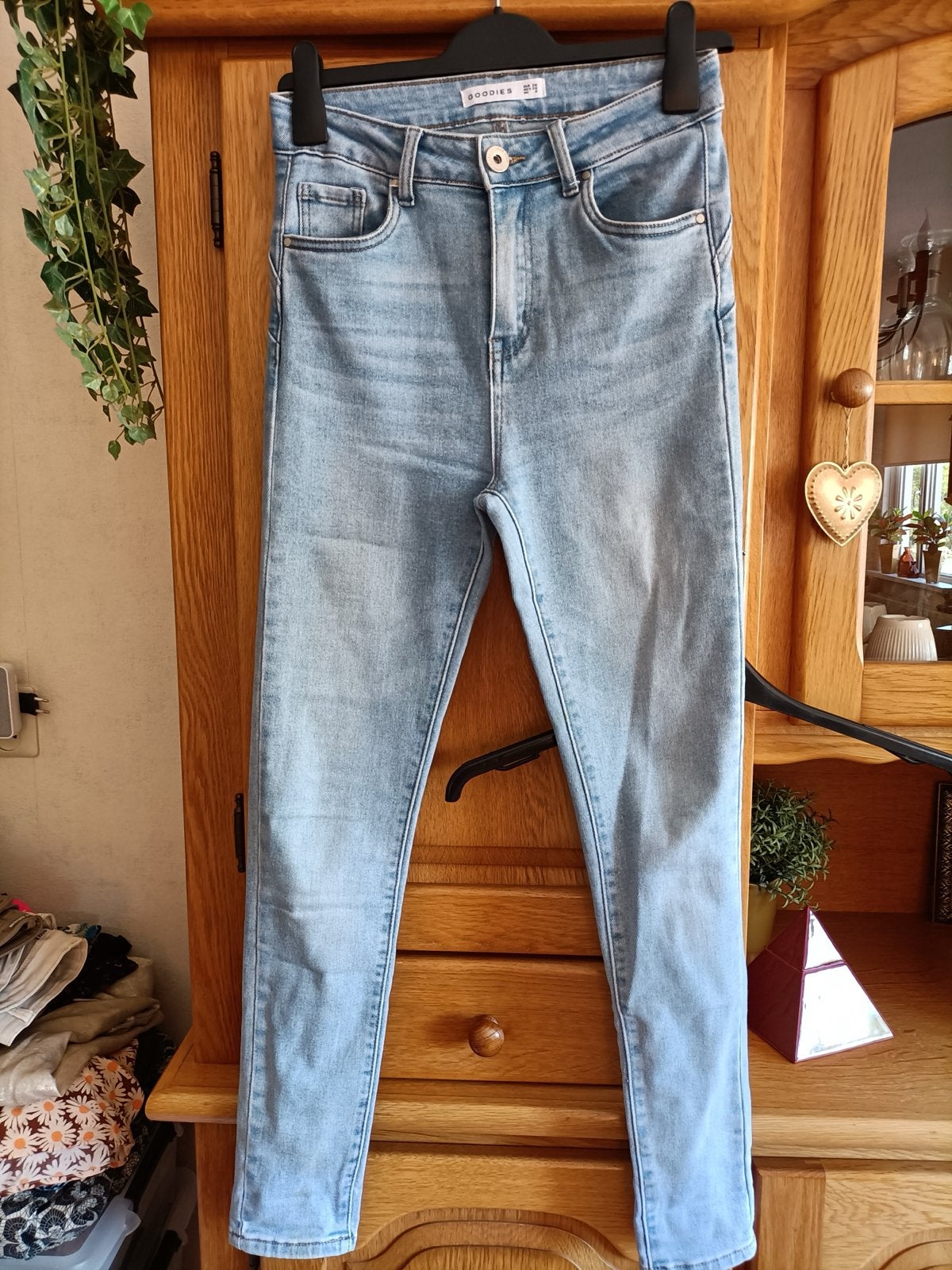 Goodies Jeans Maat 36, Ophalen of Verzenden, Zo goed als nieuw, Blauw, W28 - W29 (confectie 36)
