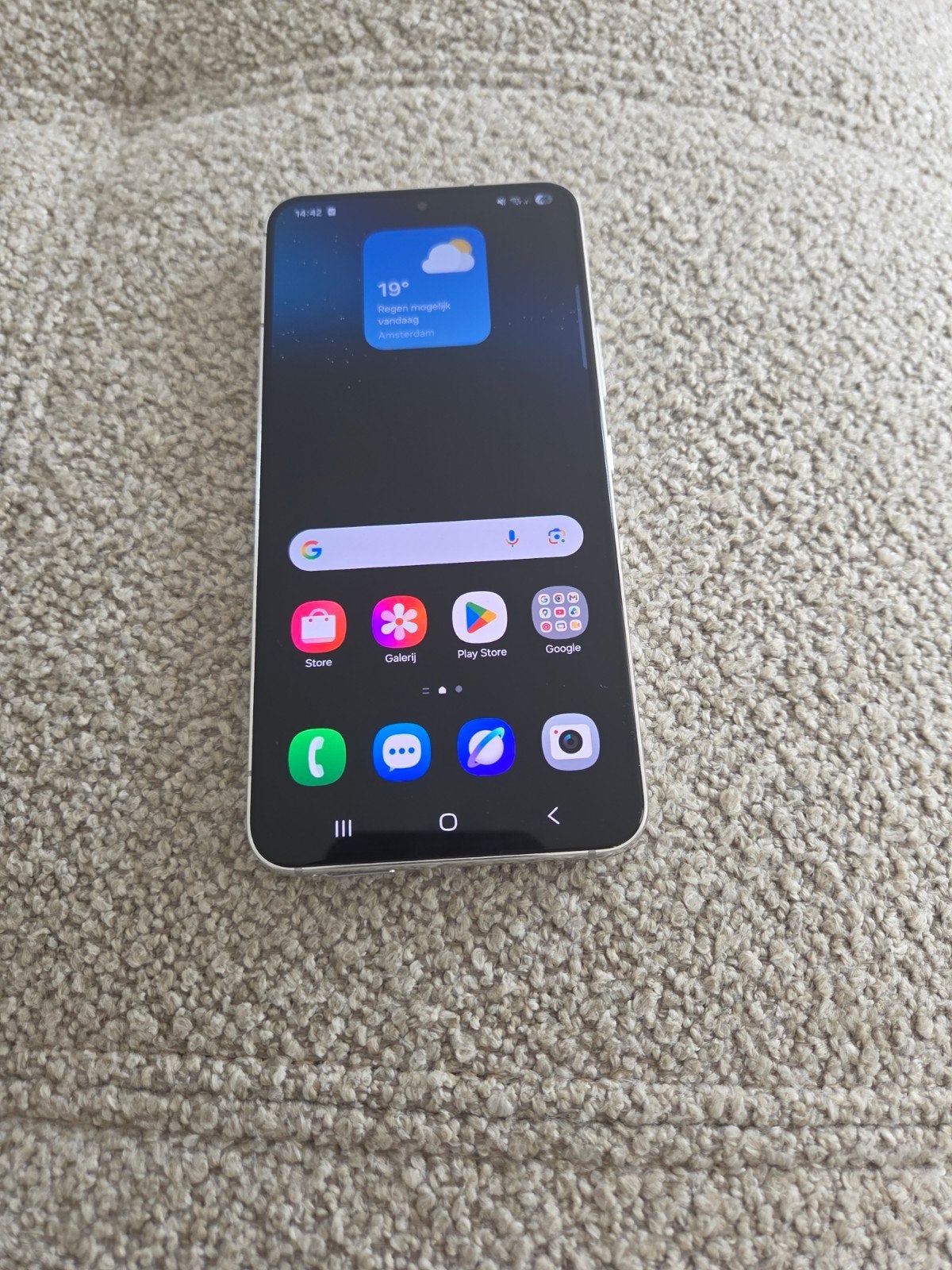 Samsung Galaxy S22 128GB wit Zo goed als nieuw