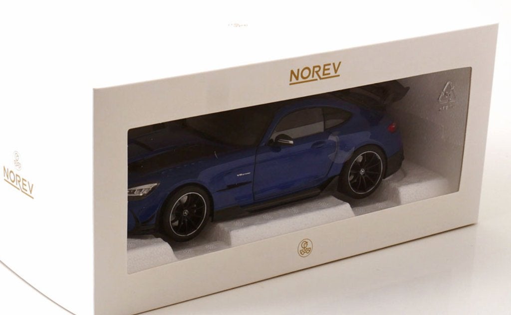 Mercedes AMG GT Black Series 2021 Blauw 1/18 NOREV R. 183908, Verzenden, Nieuw, Auto, Norev