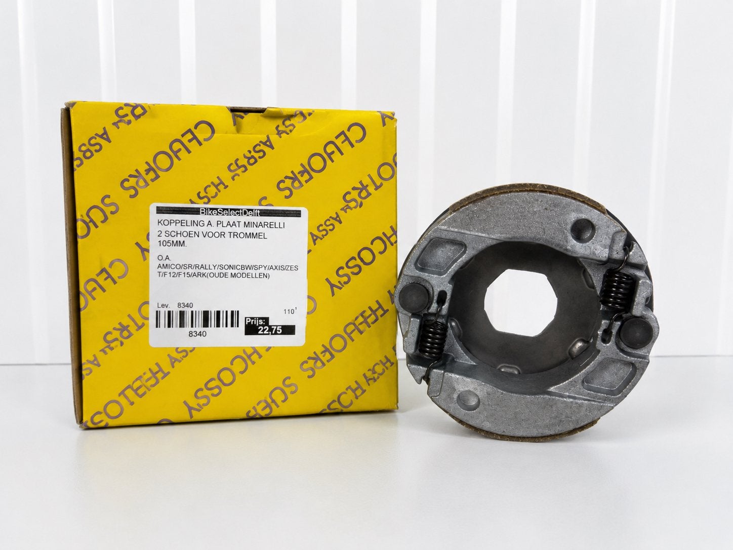 Koppeling Minarelli 105mm 2-Schoen – Yamaha MBK Aerox BW’s, Verzenden, ., ., .
