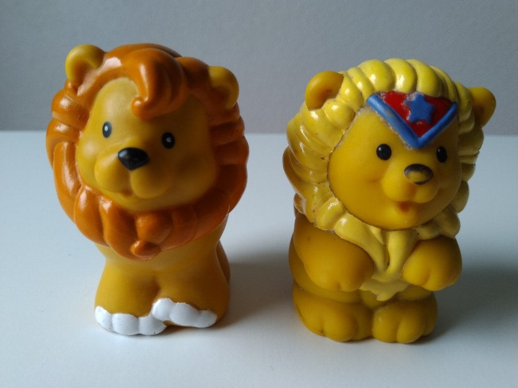 Fisher Price leeuw/leeuw, Kinderen en Baby's, Speelgoed | Fisher-Price, Ophalen of Verzenden, Zo goed als nieuw, Overige typen