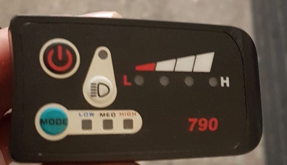 led display panel voor elektrische fiets, Ophalen, Zo goed als nieuw