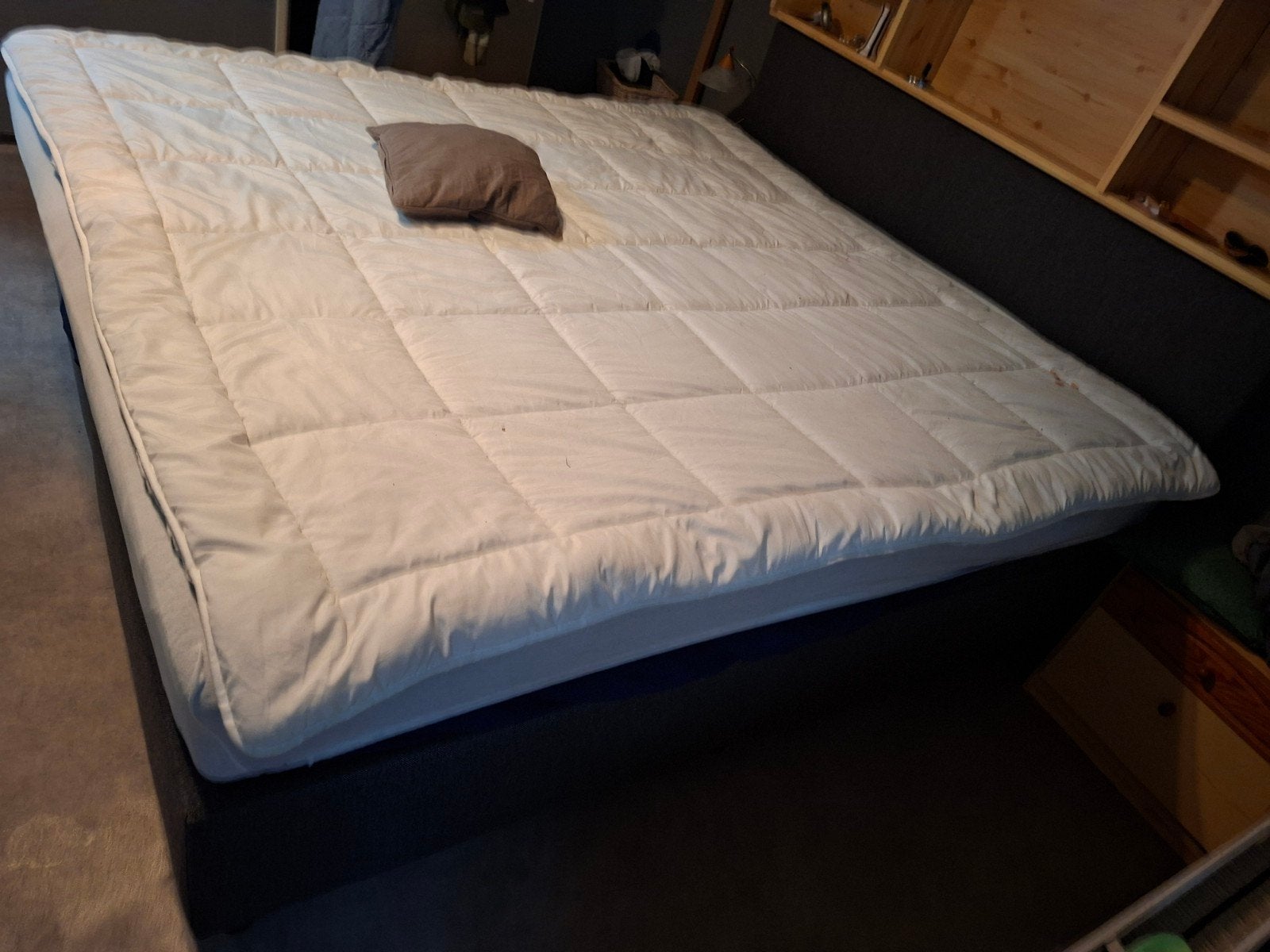 Boxspring, Ophalen, Tweepersoons, Zo goed als nieuw, 180 cm