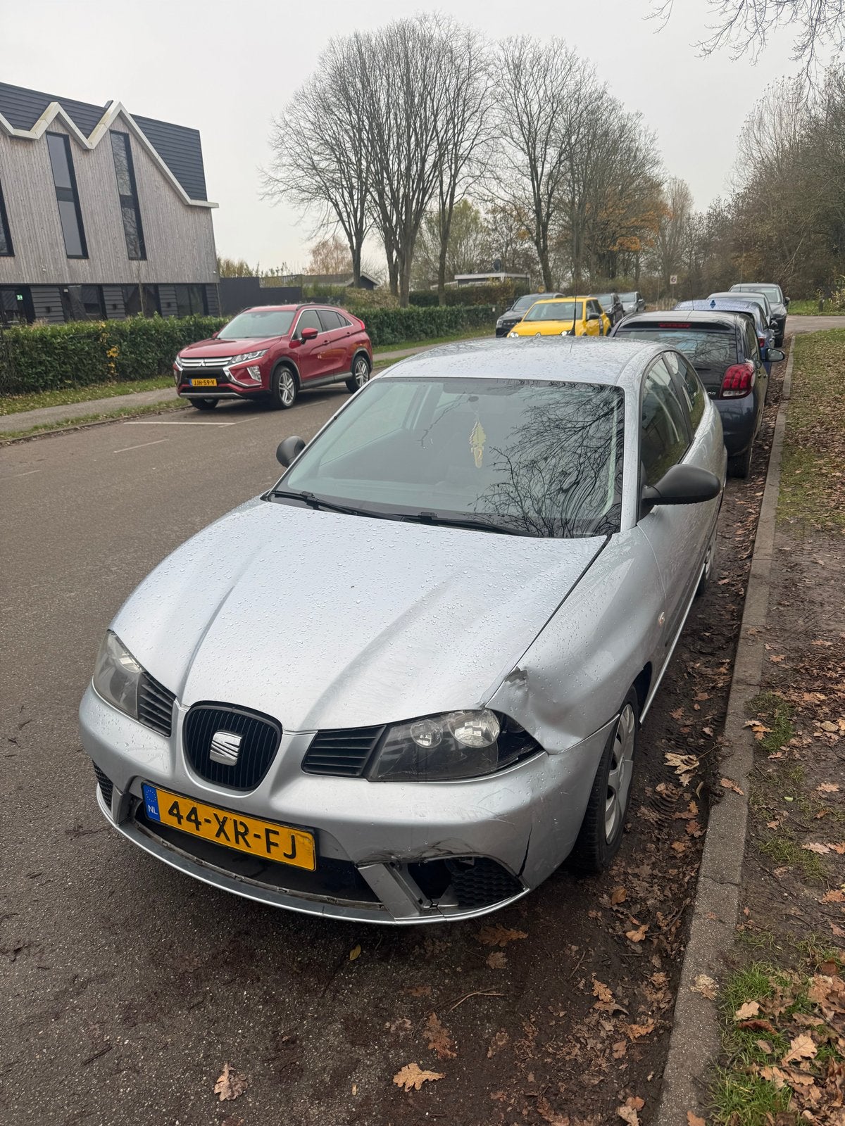 Seat Ibiza 1.4 16V 55KW AUT 2007 Grijs schade, Ophalen, Seat