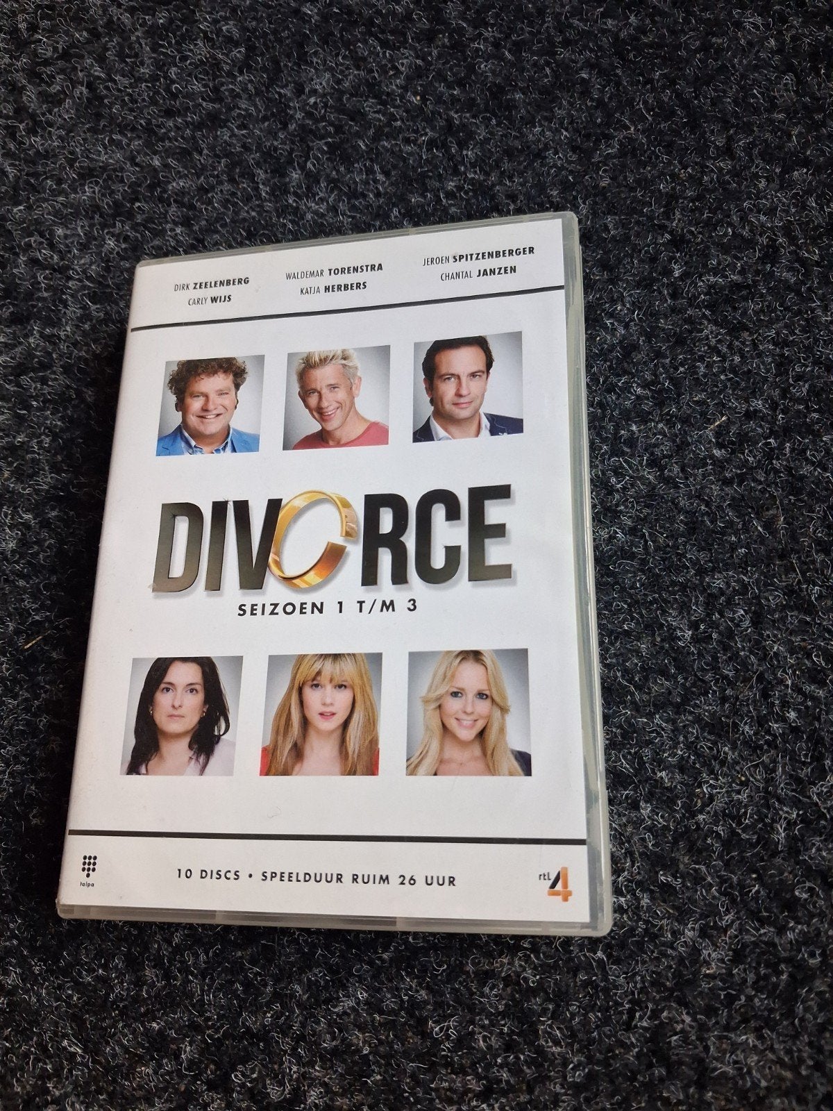 dvd box Divorce seizoen 1,2 en 3 (nieuw!!), Cd's en Dvd's, Vanaf 12 jaar, Ophalen, Nederlands, Nederlands