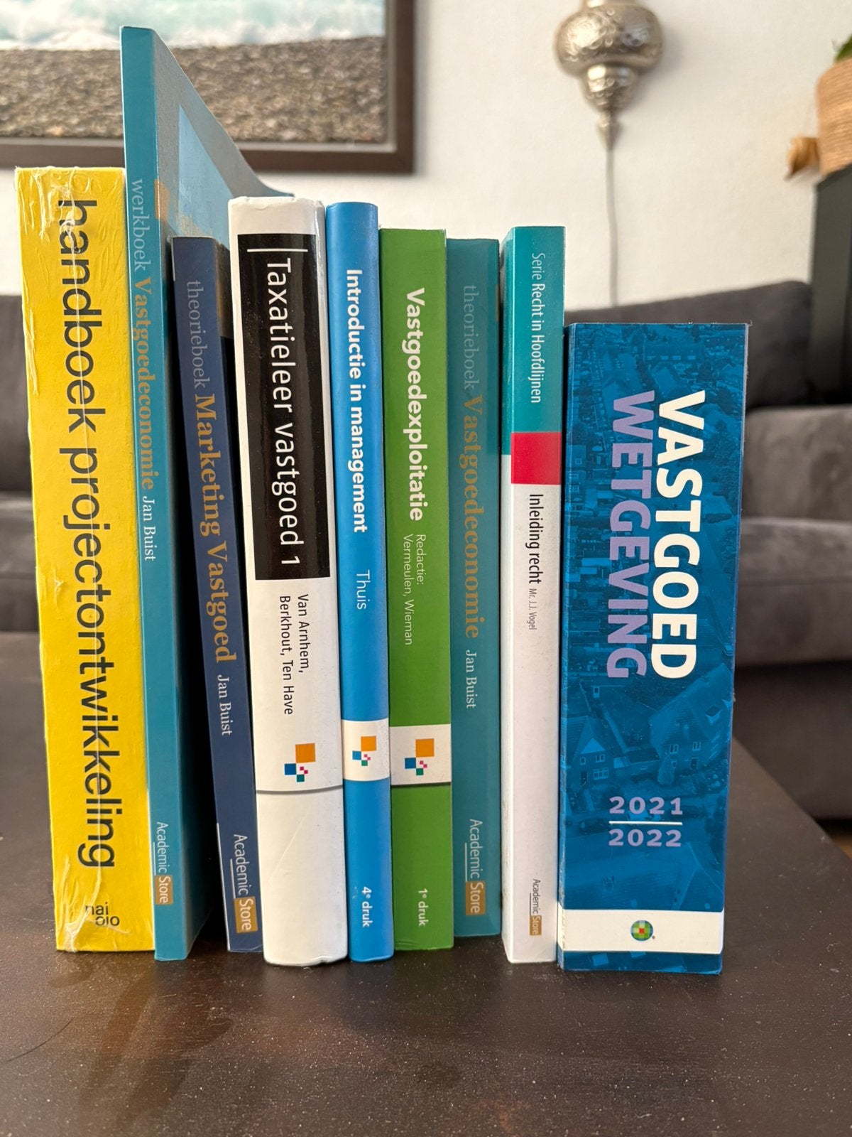 Boeken HBO-opleiding vastgoed en nakelaardij, Ophalen of Verzenden, Zo goed als nieuw, HBO