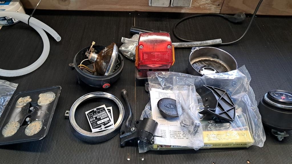 Puch Maxi onderdelen partijtje 1 koop, Fietsen en Brommers, Brommeronderdelen | Puch, Gebruikt, Overige typen, Verzenden
