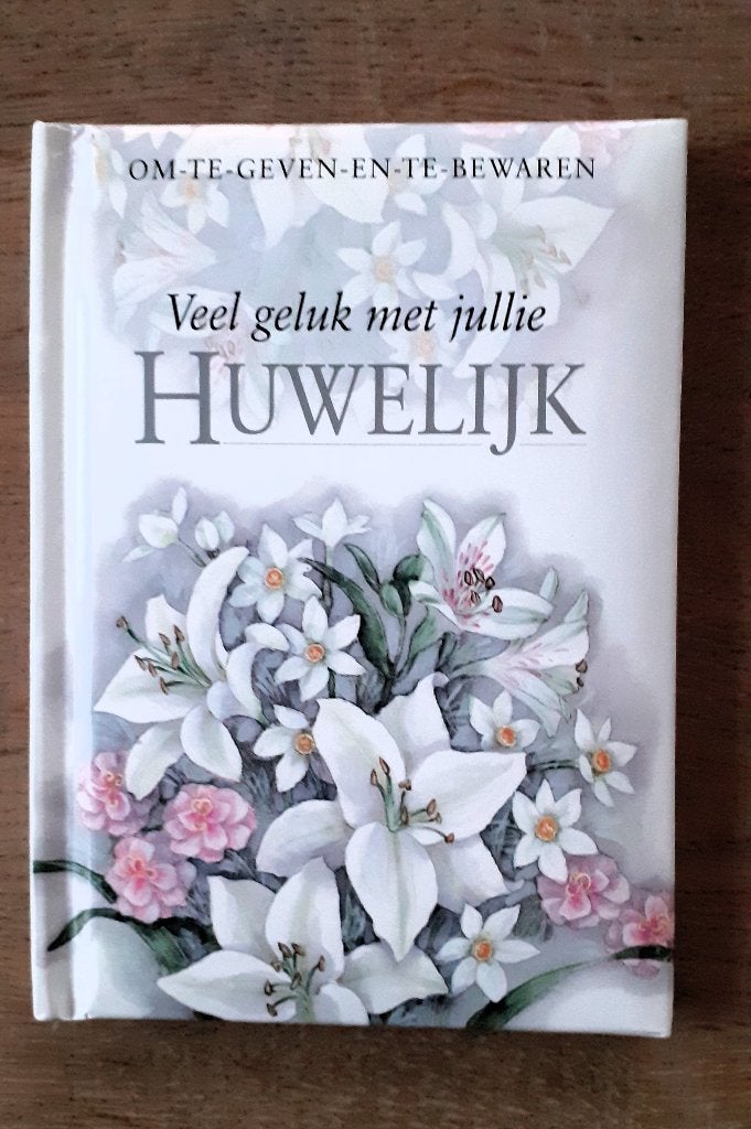 Cadeauboekje veel geluk met jullie Huwelijk, Boeken, Partijen en Verzamelingen, Ophalen of Verzenden, Zo goed als nieuw, Overige