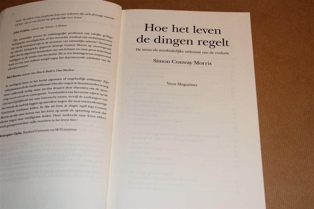 De Mens als Noodzakelijke Uitkomst van De Evolutie, Ophalen of Verzenden, Gelezen, Natuurwetenschap