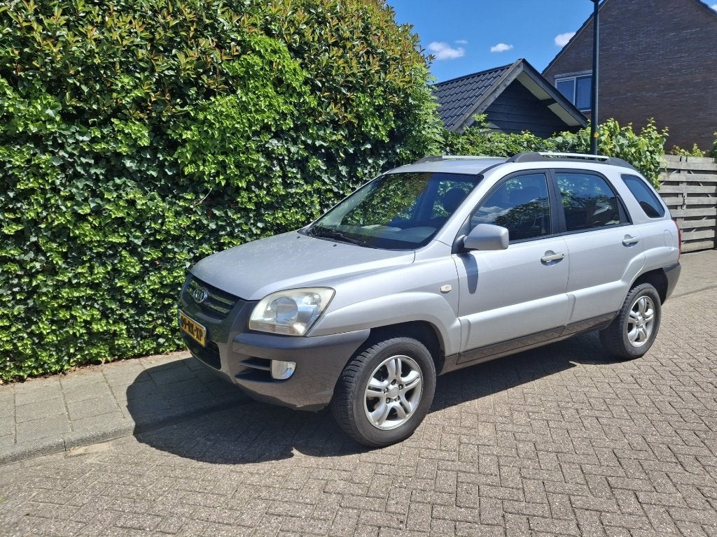 Kia Sportage 2005 2.0 2wd 166.770 km N.A.P.!!!, Auto's, 1442 kg, Zwart, 4 cilinders, Origineel Nederlands