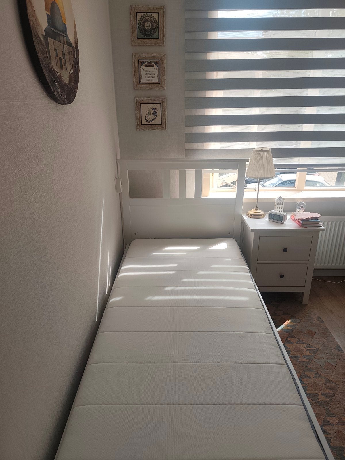 IKEA Vesteröy matras 90x200 cm, zo goed als nieuw, Ophalen, 90 cm, Eenpersoons, Zo goed als nieuw