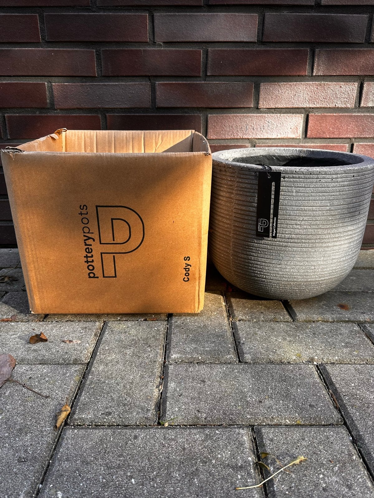 Pottery Pots Cody S bloempot - Nieuw, Tuin en Terras, Overige materialen, Minder dan 30 cm, Minder dan 60 cm, Rond