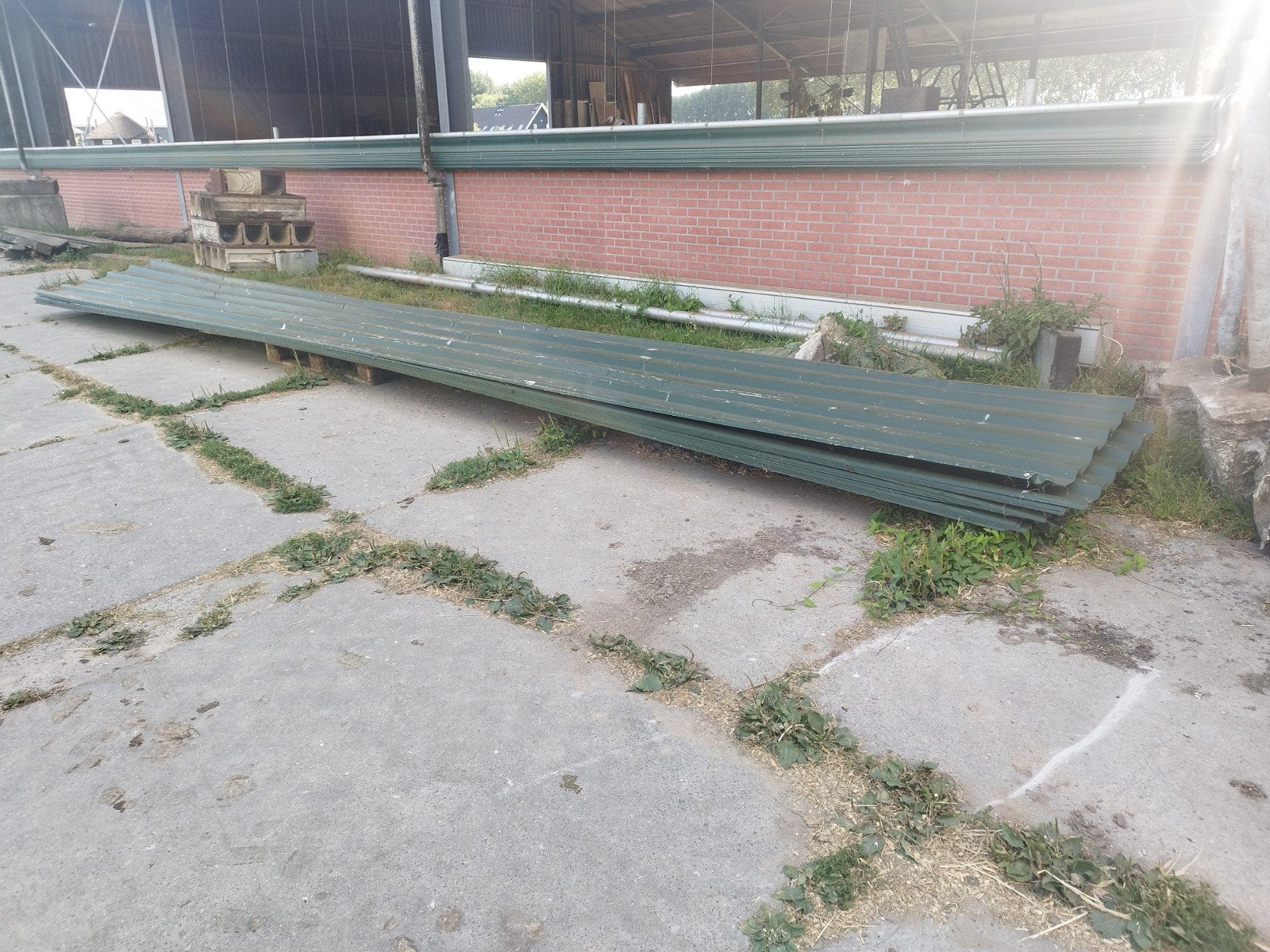 Damwand profielplaten, Ophalen, Gebruikt, Overige metalen