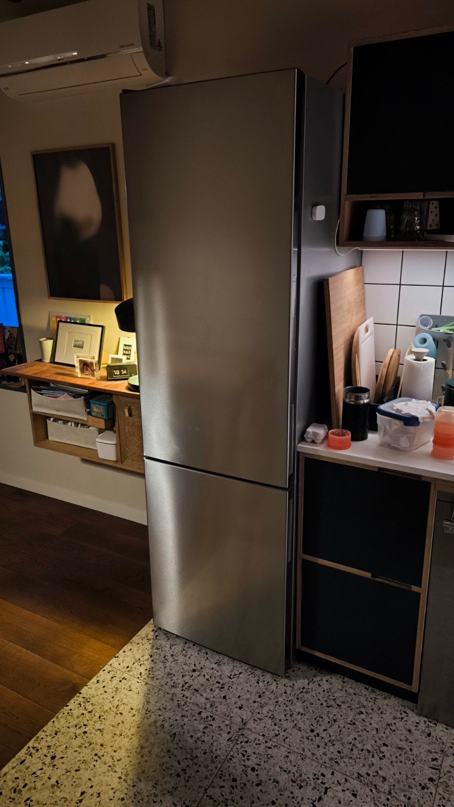 Smeg koel-vriescombinatie RVS FC20EN1X - 2012, Ophalen