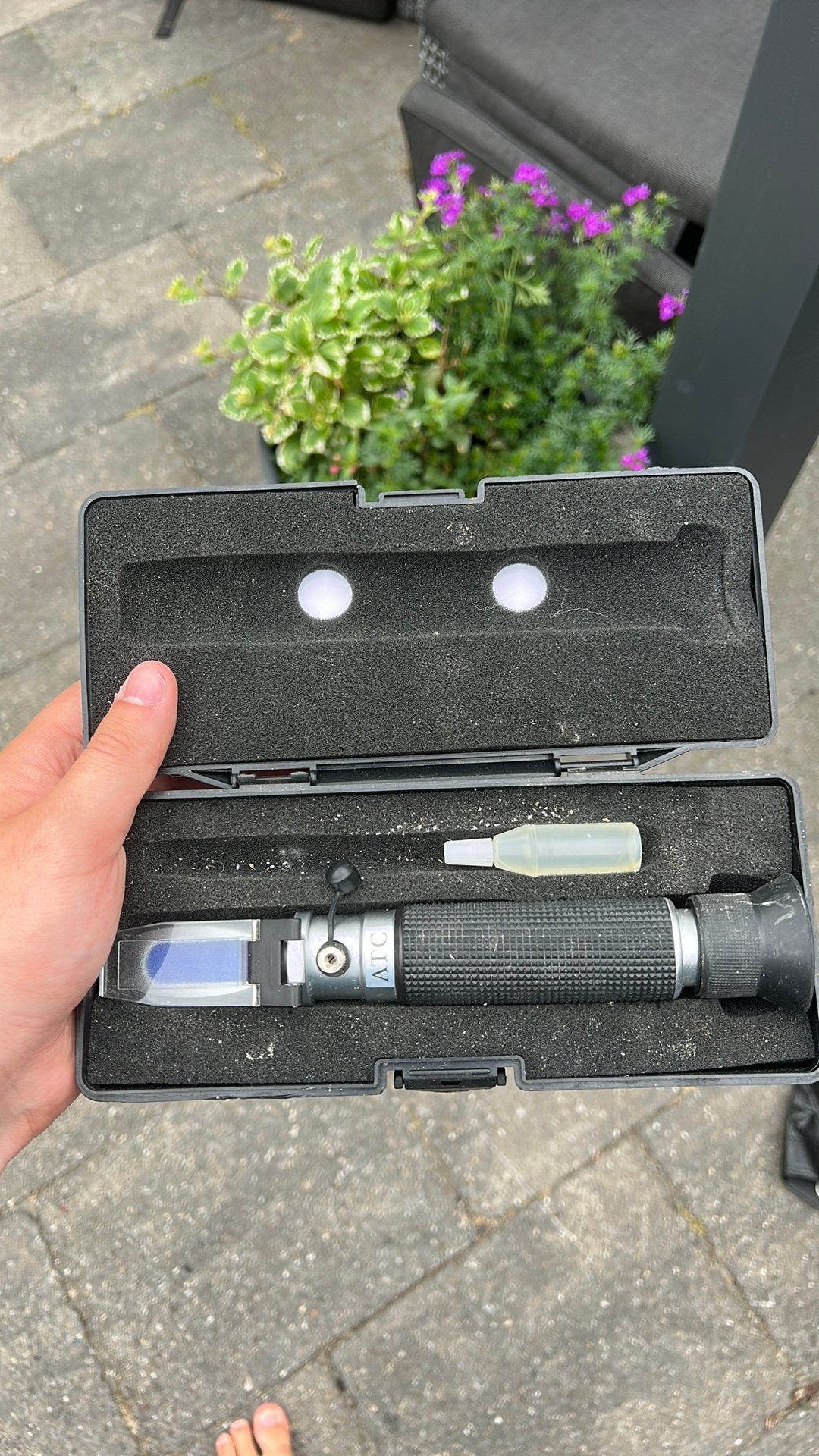Refractometer zeeaquarium, Dieren en Toebehoren, Vissen | Aquaria en Toebehoren, Ophalen of Verzenden, Zo goed als nieuw