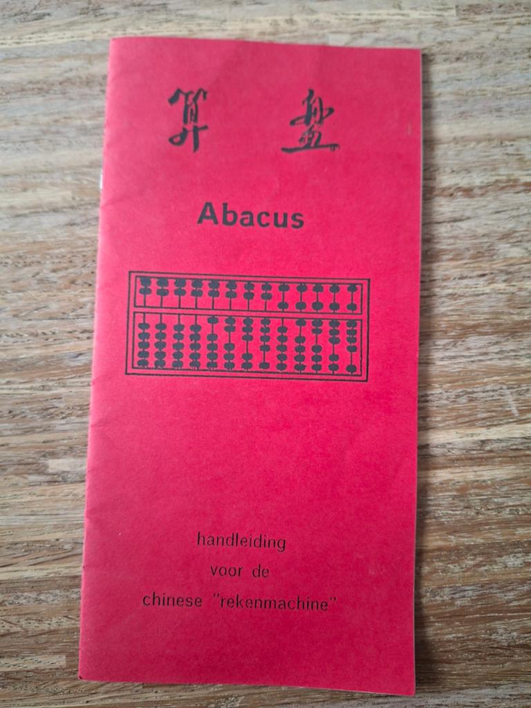 Abacus, handleiding voor de chinese rekenmachine, Ophalen of Verzenden