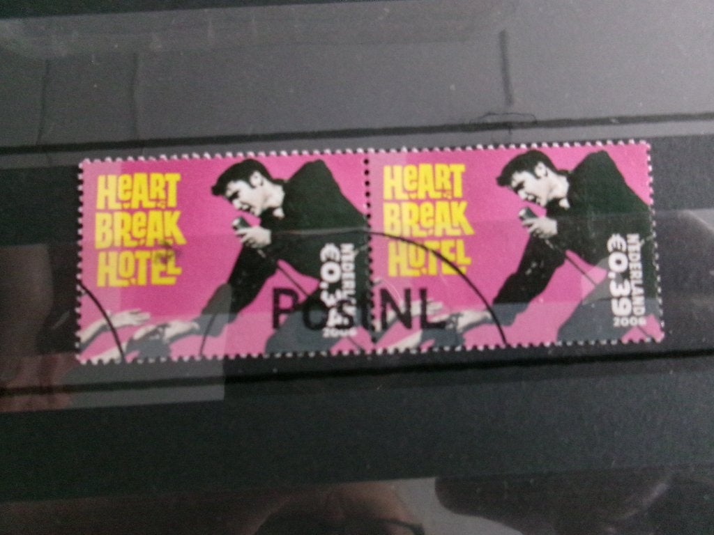 2006 - duo heart break hotel (387h), Ophalen of Verzenden, Gestempeld
